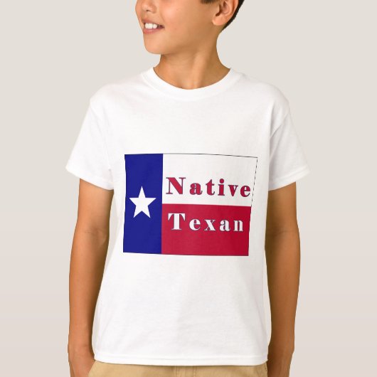T-shirt Drapeau d'étoile solitaire texane (Devant)