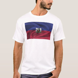 T-shirt Drapeau D'Haïti