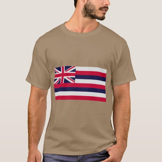 T-shirt Drapeau d'Hawaï (Devant)