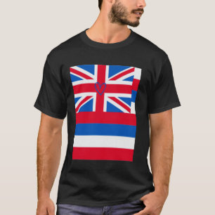 T-shirt Drapeau d'Hawaii Cœur hawaïen Fierté Patrimoine Ét