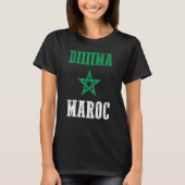T-shirt Drapeau Dima Maroc Maroc Pride (Devant)