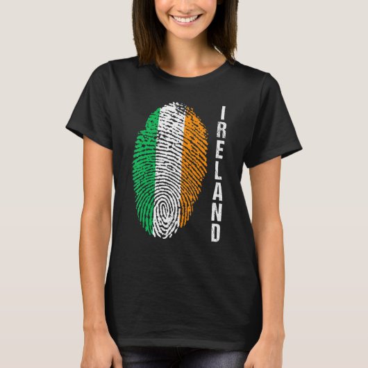 T-shirt Drapeau d'Irlande (Devant)