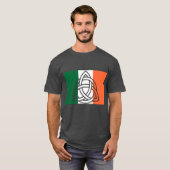 T-shirt Drapeau d'Irlande celtique (Devant entier)