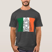 T-shirt Drapeau d'Irlande celtique (Devant)