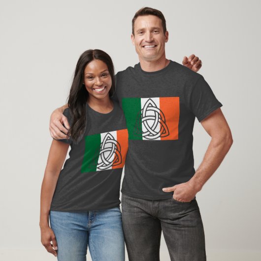 T-shirt Drapeau d'Irlande celtique (Unisexe)
