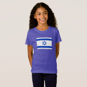T-Shirt Drapeau d'Israël (Devant entier)