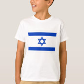 T-shirt Drapeau d'Israël (Devant)