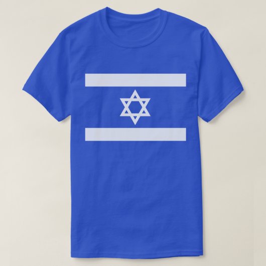 T-shirt Drapeau d'Israël (Design devant)