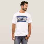 T-shirt Drapeau D'Israël (Devant entier)