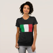 T-shirt Drapeau d'Italie (Devant entier)