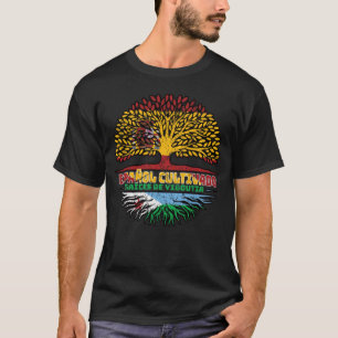 T-shirt Drapeau djiboutien Espagnol Arbre Racines