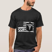 T-shirt Drapeau Doc pour médaillon militaire © FB @ (Devant)
