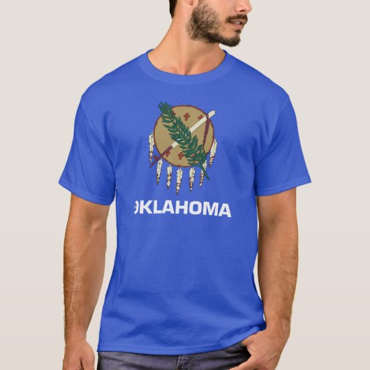 T-shirt Drapeau d'Oklahoma (Devant)