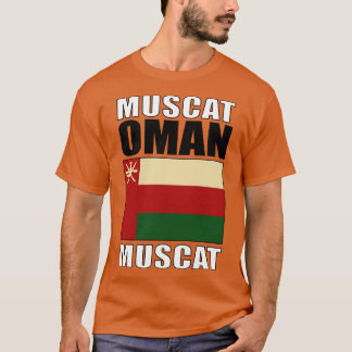 T-shirt Drapeau d'Oman
