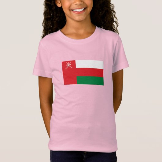 T-Shirt Drapeau d'Oman (Devant)