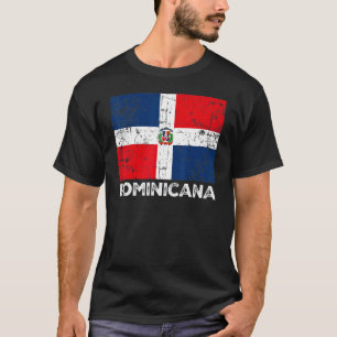 T-shirt Drapeau Dominicana République Dominicaine