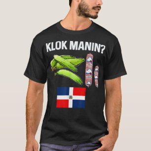 T-shirt Drapeau Dominicana République Dominicaine Plan de