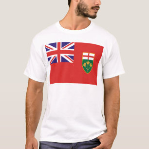 T-shirt Drapeau d'Ontario