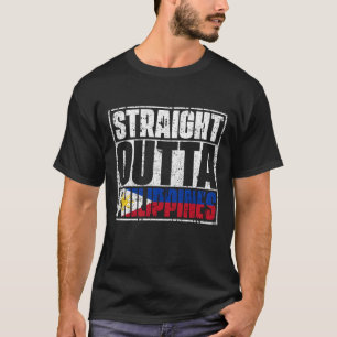 T-shirt Drapeau Droit Aux Philippines