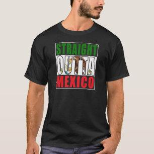 T-shirt Drapeau droit d'Outta Mexique