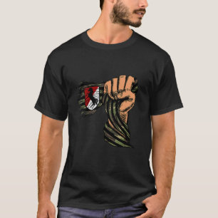 T-shirt Drapeau du 11e régiment de cavalerie blindée vinta