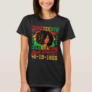 T-shirt Drapeau du 18ème siècle célébrant la Juneteen de l
