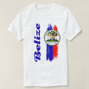 T-shirt Drapeau du Belize
