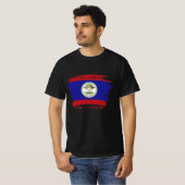 T-shirt Drapeau du Belize (Devant entier)