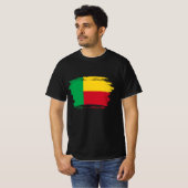 T-shirt Drapeau du Bénin (Devant entier)