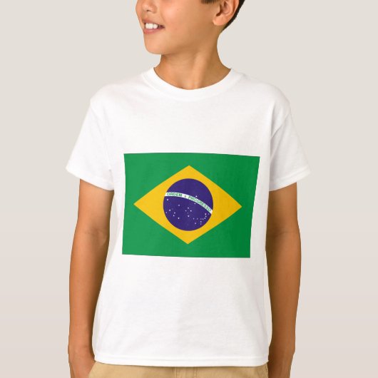 T-shirt Drapeau du Brésil (Devant)
