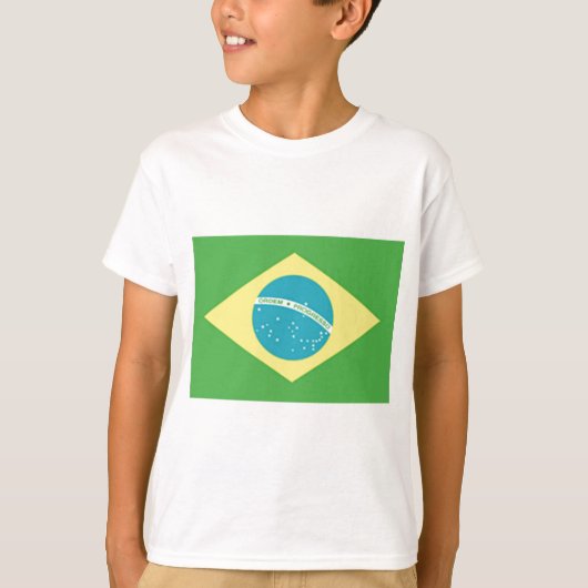 T-shirt Drapeau du Brésil (Devant)