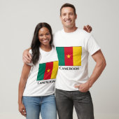 T-shirt Drapeau du Cameroun (Unisexe)