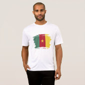 T-shirt drapeau du Cameroun (Devant entier)