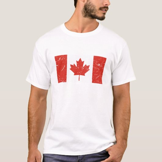 T-shirt Drapeau du Canada (Devant)