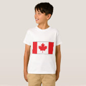 T-shirt Drapeau du Canada (Devant entier)