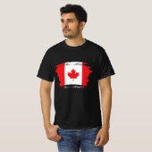 T-shirt Drapeau du Canada (Devant entier)