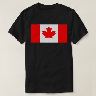 T-shirt drapeau du canada