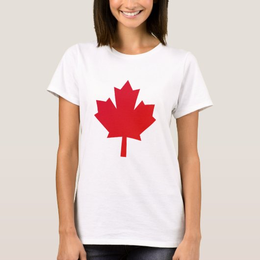 T-shirt Drapeau du Canada (Devant)