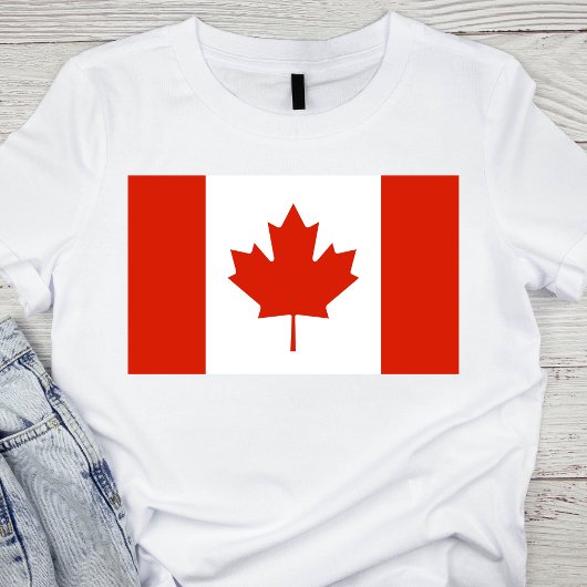 T-shirt Drapeau du Canada