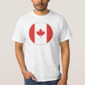 T-shirt Drapeau du Canada (Devant)