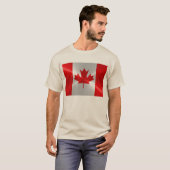 T-shirt Drapeau du Canada (Devant entier)