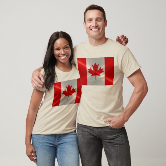 T-shirt Drapeau du Canada (Unisexe)