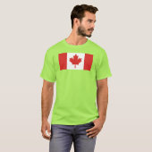 T-shirt Drapeau du Canada (Devant entier)