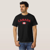 T-shirt Drapeau du Canada (Devant entier)