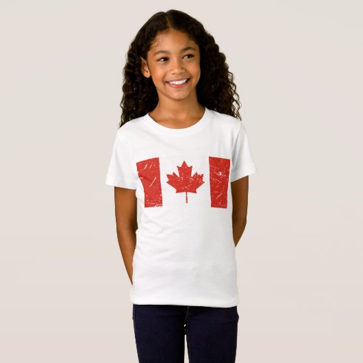 T-Shirt Drapeau du Canada (Devant entier)