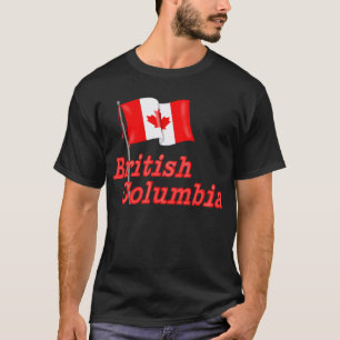 T-shirt Drapeau du Canada - Colombie-Britannique