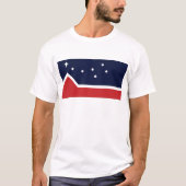 T-shirt Drapeau du Canada occidental (Devant)