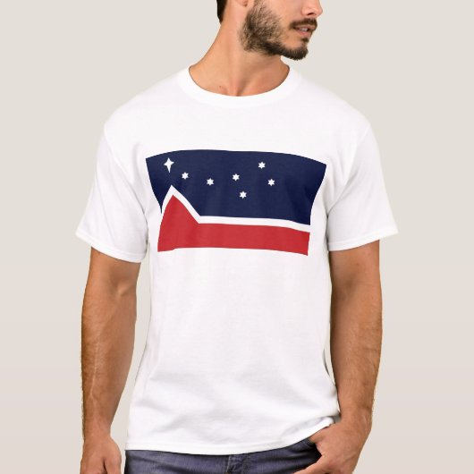 T-shirt Drapeau du Canada occidental (Devant)