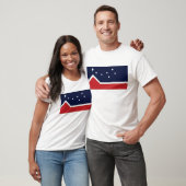 T-shirt Drapeau du Canada occidental (Unisexe)