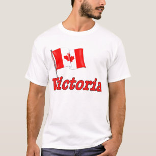 T-shirt Drapeau du Canada - Victoria